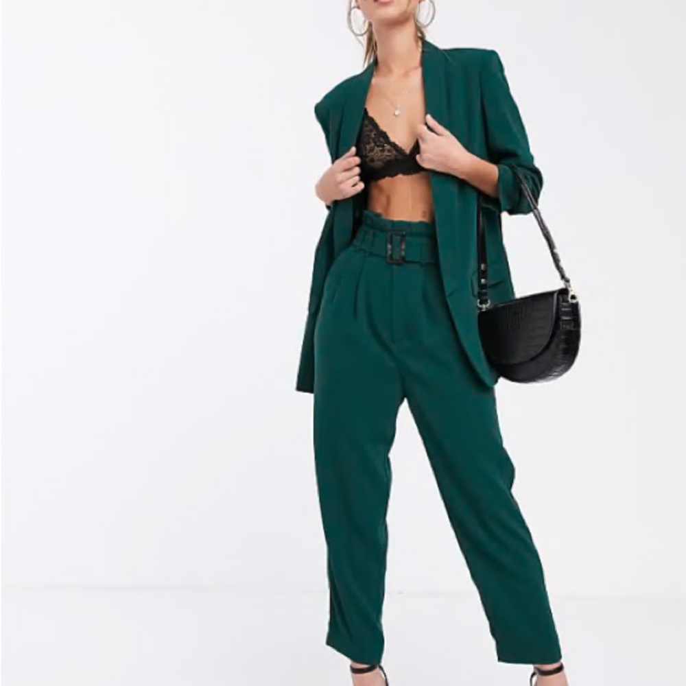 Stradivarius Blazer & Pants Set